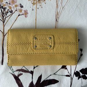 Genuine Leather Fossil Wallet